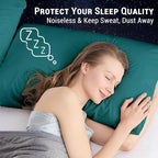 Gogreen Bamboo Rayon Waterproof Pillow Protector, Breathable Pillow Cover - Image 5