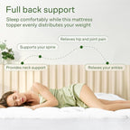 Niagara Sleep Solution Ultra Soft Full XL Size Mattress Topper - Image 4