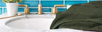 GLAMBURG Premium Cotton 4 Pack Bath Towel Set - Image 5