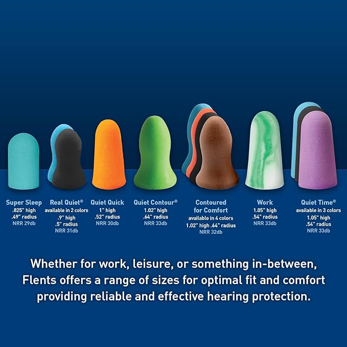 Flents Protechs Foam Ear Plugs, 50 Pair - Image 6