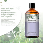 PHATOIL 3.38FL.OZ Rosemary Essential Oil, - Image 2