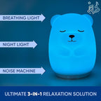 Mindfulness 'Breathing Bear' | 4-7-8 Guided Visual Meditation Breathing Light | - Image 2