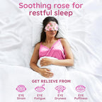 16 Pack Rose Steam Eye Mask for Dryness, Strain & Relaxation, Heated Eye Mask - Image 2