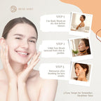 2 in 1 Dry Brushing Body & Face Contour Brush Set – Natural Boar Bristle Body - Image 7