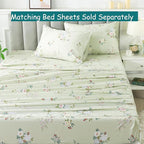 FADFAY Duvet Cover Set King/Cal King Floral Comforter Cover 100% Cotton Girls - Image 6