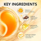 Under Eye Patches with Vitamin C & Caffeine 30 Pairs - Image 3