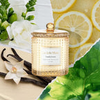 LA JOLIE MUSE Vanilla Bomb Candle –Vanilla, Lemon Zest & Patchouli | 10 oz - Image 2