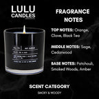 Lulu Candles | Black Tea & Sage | Highly Scented Candles - Image 2