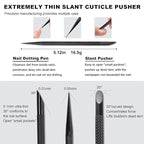 Cuticle Pusher Cuticle Nipper Set, Russian Pre-Treatment Nail Pushers, Cuticle - Image 4