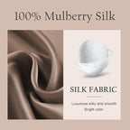 OLESILK Silk Body Pillowcase 20x54 Zippered: 100% Mulberry Silk - Image 4