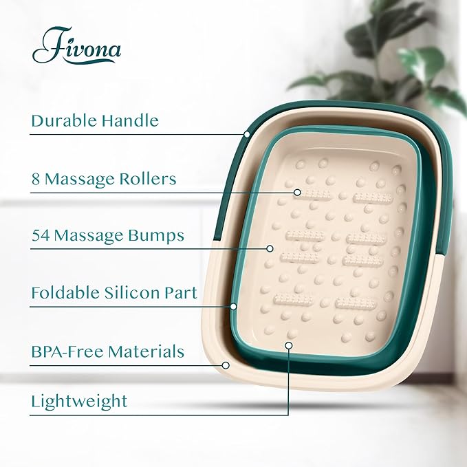 Fivona Collapsible Foot Bath Basin - Image 3