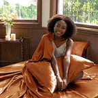 CozyLux Satin Sheets Full Size Sheets - Image 5