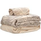 ForPro Premium Designer Flannel 3-Piece Massage Sheet Set, Island Tranquility - Image 3