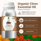 SVA Clove Essential Oil Organic– 16 Fl Oz – 100% Natural Clove Oil - Image 2