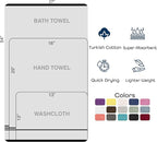 Hawmam Linen Grey 6 Piece Bath Towels Set - Image 6