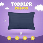 Utopia Bedding Toddler Pillow, 13x18 Small Kids Pillow - Image 2