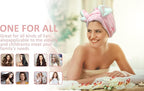 fhgnysm 2 Packs Microfiber Hair Towel, Hair Turbans - Image 6