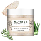Tea Tree Body & Foot Scrub 7.05oz by Unknown