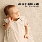 2-Pack Organic Baby Sleep Sacks, 100% Cotton - Image 7