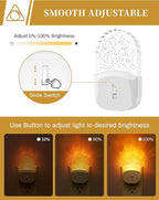 DORESshop Night Lights Plug Into Wall, Amber Warm Night Light, Dusk to Dawn - Image 4