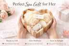 Essentials Spa Gift Set for Women, Heart Shaped Self Care Gift, Relaxation Bath - Image 7