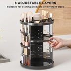 Jiavarry Rotating Makeup Organizer - Image 2