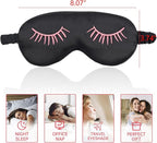 4 Pack Eye Mask for Sleeping Silky Funny Soft Satin Sleep Shade Cover Blindfold - Image 5
