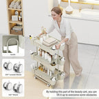 Dolonm 3 Tier Drawer Shelf Beauty Cart - Image 4