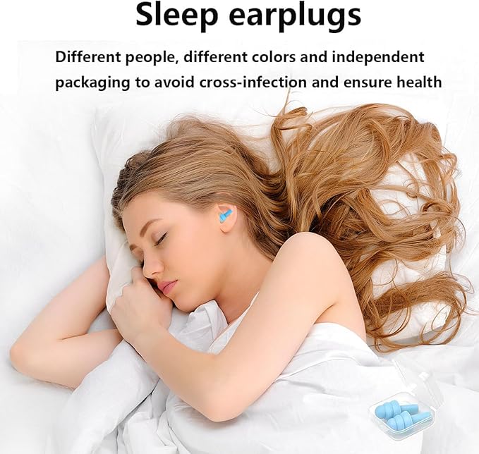 Ear Plugs, Reusable Earplugs for Sleeping Noise Cancelling – Super Soft - Image 5
