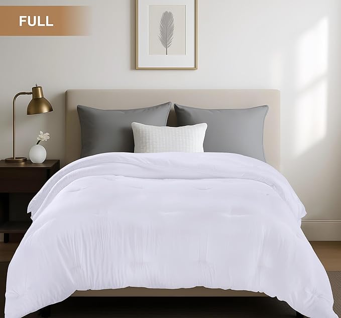 Utopia Bedding Comforters Full Size, All Season Duvet Insert, Down Alternative - Image 3