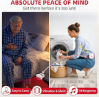 CallToU Bed Alarms for Elderly/Dementia Patients who Wander, Portable Pager & - Image 2