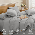 JELLYMONI Cotton Duvet Cover King Size - Image 4