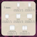 LuxClub 4 PC Full Sheet Set, Breathable Luxury Bed Sheets, Deep Pockets 18" - Image 4