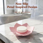 MESMOS Lotus Shower Steamer Trays, Silicone Soap Holder & Small Shower Steamer - Image 3