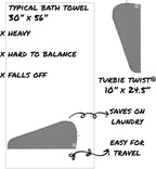Turbie Twist 2-Pack Microfiber Hair Towel - Image 8