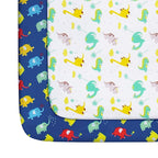 Pack and Play Sheets Boys, 2 Pack Mini Crib Sheets, Stretchy Playard Fitted by Moonsea