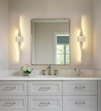 Joossnwell Brushed Nickel Vanity Light - Image 5