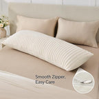 BEDELITE Fluffy Faux Fur Body Pillow Cover - Image 6