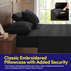 Split Head King Sheets Set for Adjustable Beds 4 Piece Flex Top Bed Sheets – - Image 5