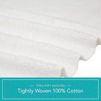 Pleasant Home Bath Towels Set of 6 100% Cotton, 515 GSM | Lightweight, Soft & - Image 6