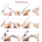 Teamkio 18pcs Manicure Set Pedicure Nail Clippers Set Travel Hygiene Kit - Image 3