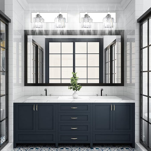 Aipsun Bathroom Vanity Lighting Fixtures Crystal Vanity Lights - Image 2