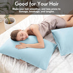 Pillowcases Queen Size 2 Pack, Cooling Viscose from Bamboo Pillow Cases - Image 5