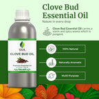 SVA Clove Bud Essential Oil – 32 Fl Oz – 100% Natural Clove Bud Oil - Image 2
