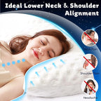 Cooling Side Sleeper Pillow for Adults, Firm Bed Pillow for Side Sleepers Neck - Image 4