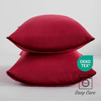 NTBAY King Pillow Cases Set of 2, 2 Pack Brushed Microfiber 20x40 Pillow Cases - Image 3