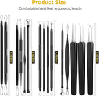 Pimple Popper Tool Kit, IUMAKEVP 15 PCS Professional Stainless Steel Blackhead - Image 8