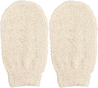 2 Pcs Exfoliating Gloves, Bath Shower Gloves Mitts Bamboo Fiber Bath Body - Image 8