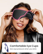 WAOAW Sleep Mask for Men Women: Blackout Eye Masks for Sleep - Image 2