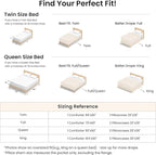 Love's cabin Beige Full Comforter Set, 3-Piece Prewashed Bed Set - Image 8